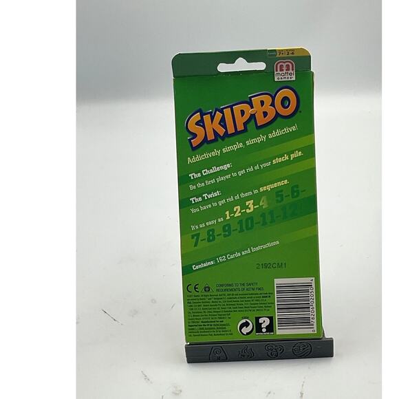 Skip-Bo Card Game - New in Box - Picture 2 of 2